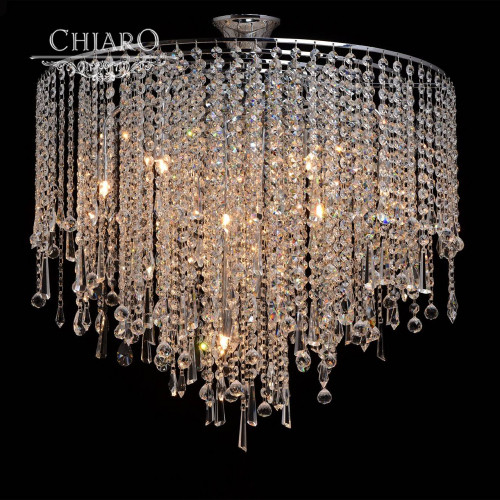 потолочная люстра chiaro бриз 464016210 хром в Сыктывкаре