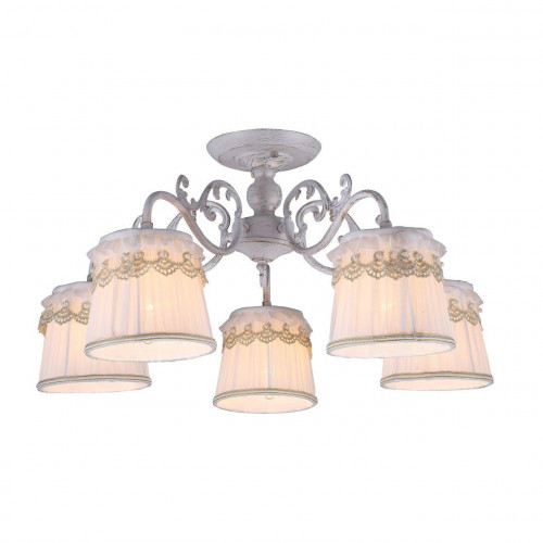 потолочная люстра arte lamp merletto a5709pl-5wg в Сыктывкаре