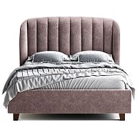 кровать двуспальная 160х200 фиолетовая tulip в Сыктывкаре