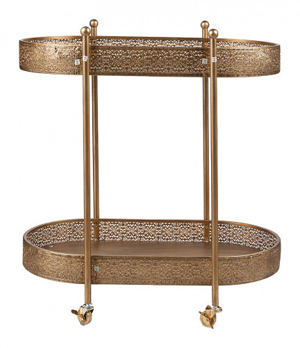 сервировочный столик cleo золотой в Сыктывкаре