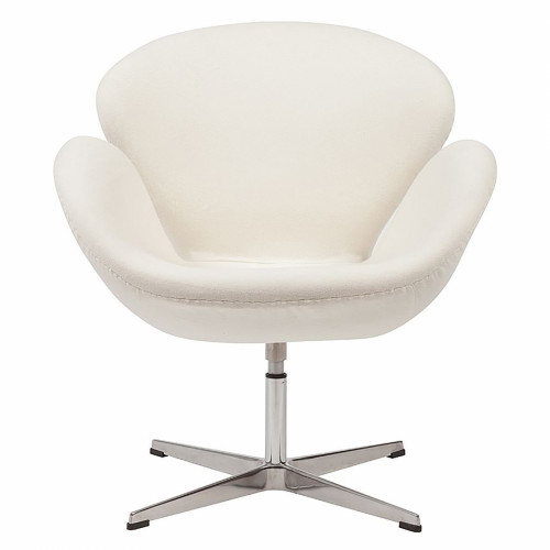 кресло swan chair кремовое в Сыктывкаре