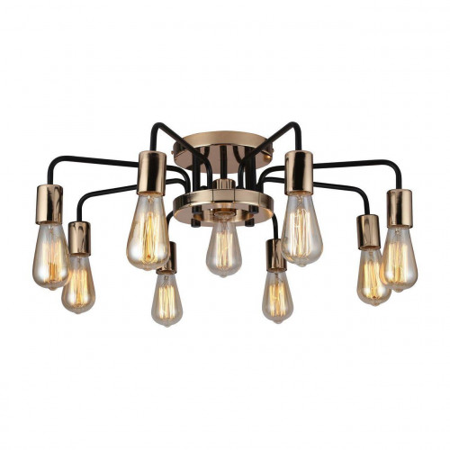 потолочная люстра arte lamp a6001pl-9bk в Сыктывкаре