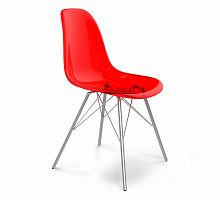 стул dsr красный s37 (eames style) в Сыктывкаре