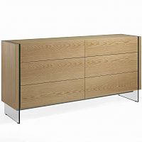 комод широкий cp1712-c-oak от angel cerda орех в Сыктывкаре