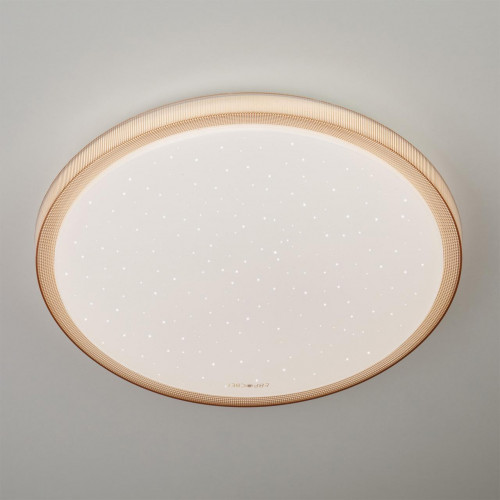 потолочный светодиодный светильник eurosvet sandy 40014/1 led кофе в Сыктывкаре