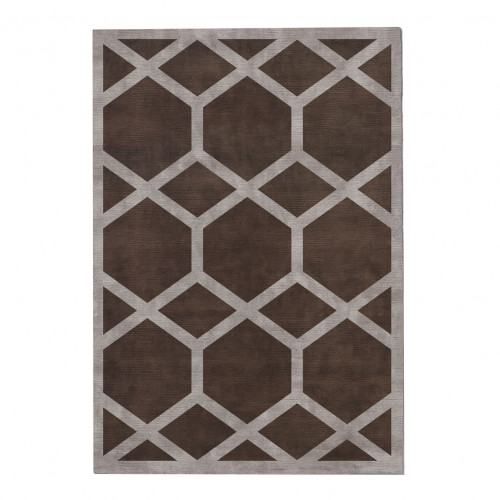 ковер ashton cocoa 150x220 коричневый в Сыктывкаре