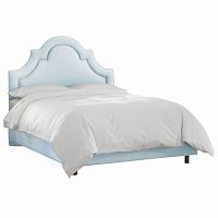 кровать двуспальная 180х200 голубая kennedy french blue в Сыктывкаре