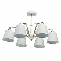 потолочная люстра mw-light таун 6 691011906 белая в Сыктывкаре