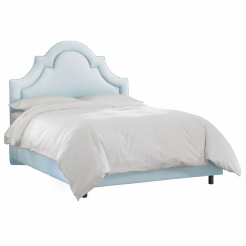 кровать двуспальная 180х200 голубая kennedy french blue в Сыктывкаре