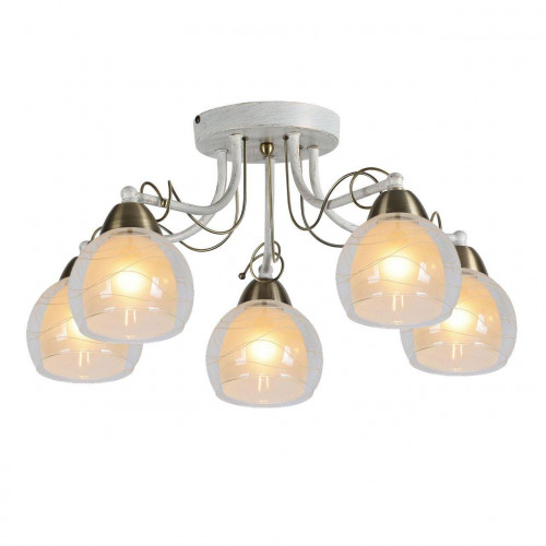 потолочная люстра arte lamp intreccio a1633pl-5wg в Сыктывкаре