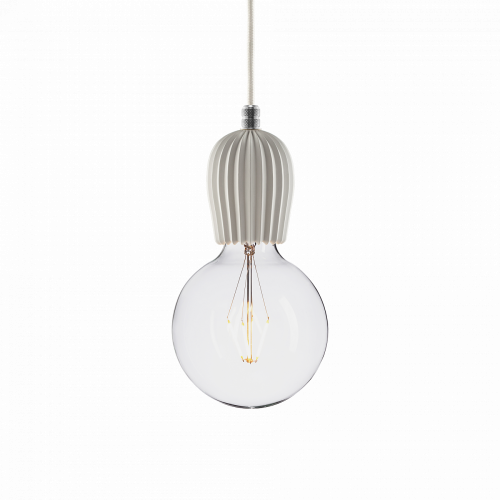 подвесной светильник beton rib white aluminum в Сыктывкаре