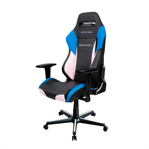 кресло геймерское dxracer drifting черно-бело-синее в Сыктывкаре