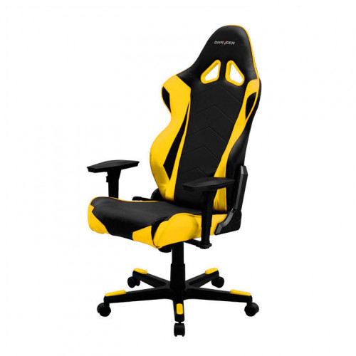 кресло геймерское dxracer racing re0 черно-желтое в Сыктывкаре