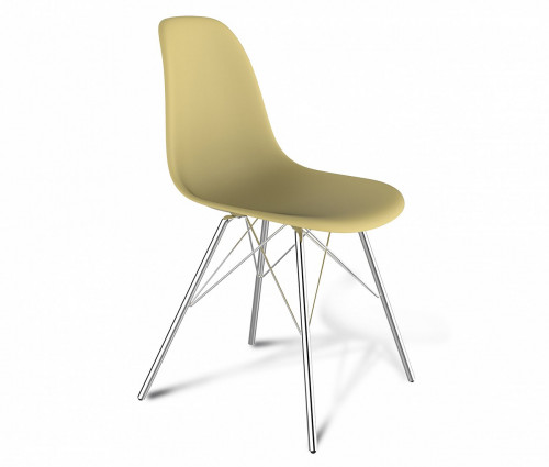 стул dsr бежевый s37 (eames style) в Сыктывкаре