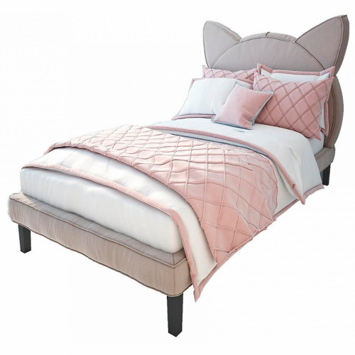 кровать детская 120х200 бежевая kitty в Сыктывкаре