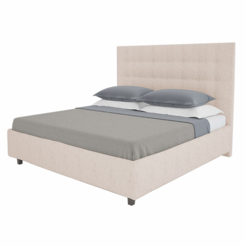 кровать двуспальная 160х200 светло-бежевая royal black в Сыктывкаре
