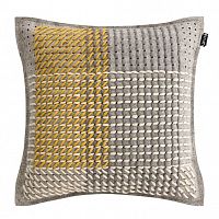 подушка квадатная canevas geo grey от gan в Сыктывкаре