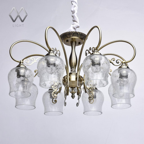 потолочная люстра mw-light моника 372011808 бронза в Сыктывкаре