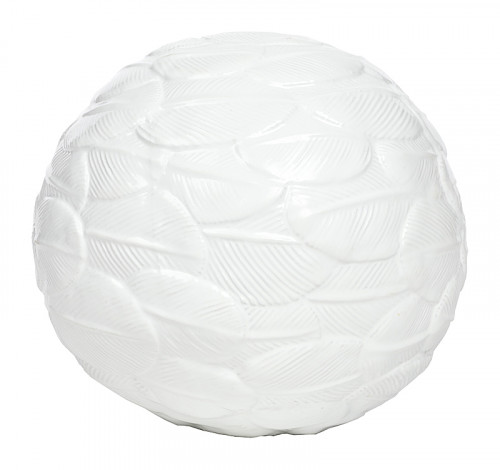 декоративный шар white big в Сыктывкаре