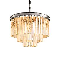 подвесной светильник odeon 6 chrome/amber от delight collection в Сыктывкаре