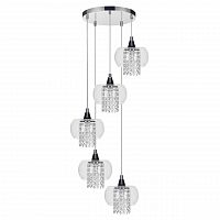 дизайнерская подвесная люстра spot light cordia 1192528 хром в Сыктывкаре