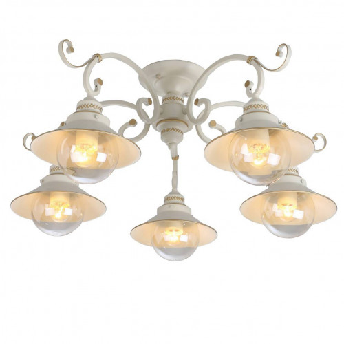 потолочная люстра arte lamp 7 a4577pl-5wg в Сыктывкаре