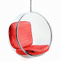 кресло bubble chair красное в Сыктывкаре