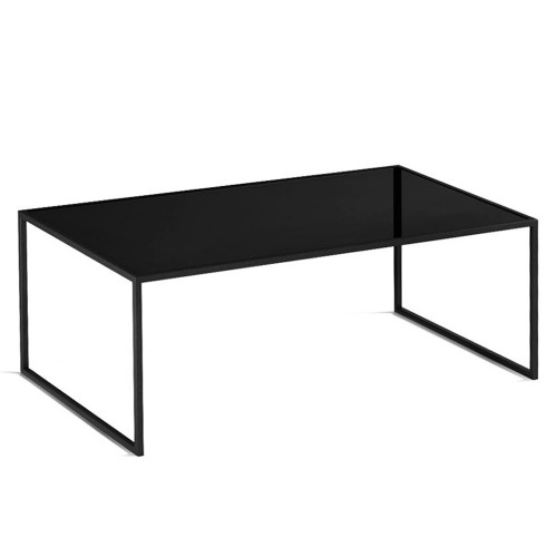 стол журнальный london lite black черное стекло в Сыктывкаре