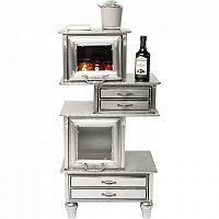 комод think tank серый 50x35x99 в Сыктывкаре