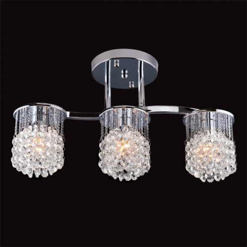 потолочная люстра eurosvet 3222/3 хром strotskis в Сыктывкаре