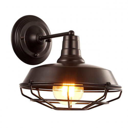 бра arte lamp ferrico a9183ap-1bk в Сыктывкаре