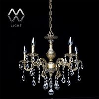 подвесная люстра mw-light свеча 24 301017605 в Сыктывкаре
