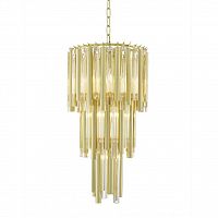 люстра gigi 7 gold от delight collection прозрачная/золото в Сыктывкаре