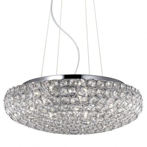подвесной светильник ideal lux king sp7 cromo в Сыктывкаре