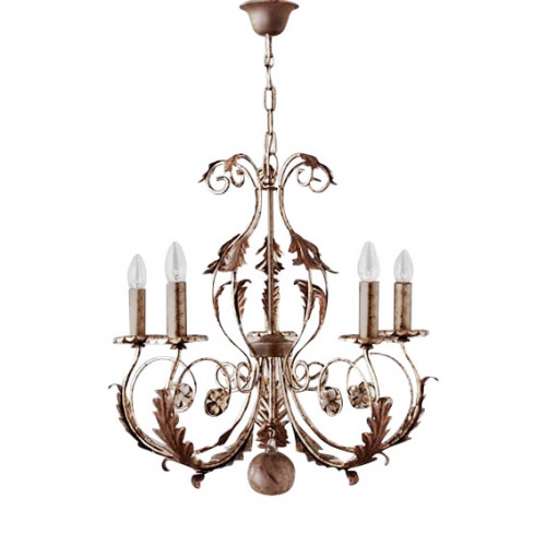 люстра 4962/5_v0580 от mm lampadari коричневая в Сыктывкаре
