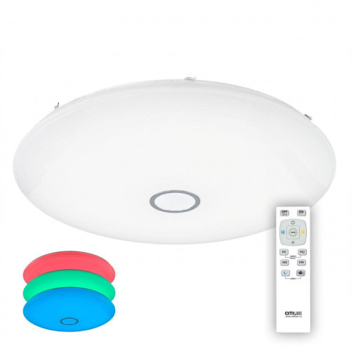 потолочный светодиодный светильник citilux старлайт cl703200rgb в Сыктывкаре