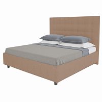 кровать двуспальная 180х200 серо-коричневая royal black в Сыктывкаре