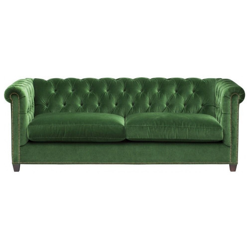 диван chesterfield 2.0 прямой зеленый в Сыктывкаре