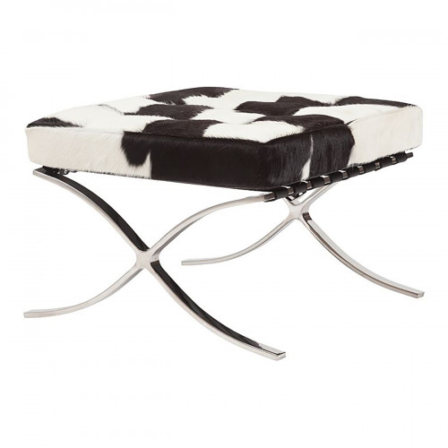 оттоманка barcelona stool бело-черная в Сыктывкаре
