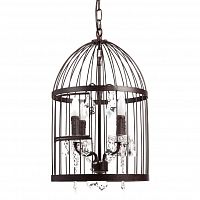 люстра vintage birdcage (51*34*54) коричневая в Сыктывкаре