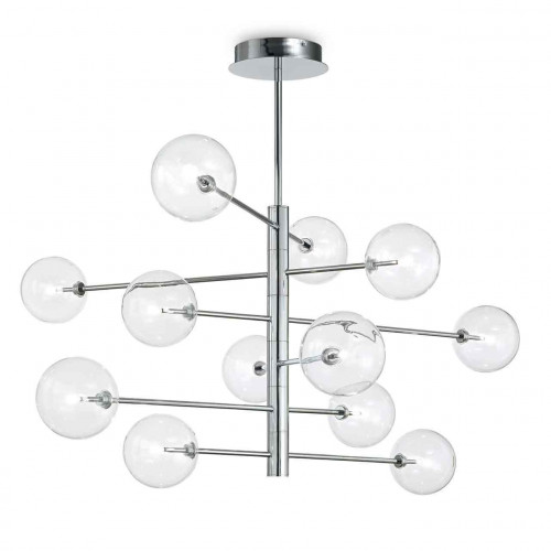 подвесная люстра ideal lux equinoxe sp12 cromo в Сыктывкаре