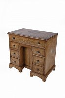 стол mini pedestal desk коричневый с рисунком в Сыктывкаре