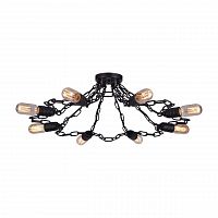 потолочная люстра arte lamp a9344pl-8bk в Сыктывкаре