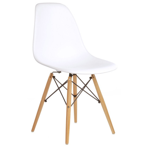 стул деревянный pc-015 белый (eames style) в Сыктывкаре