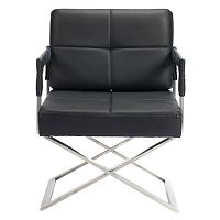 кресло aster x chair экокожа черное в Сыктывкаре