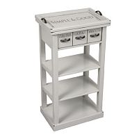 шкафчик-консоль с ящичками скромность country corner белая в Сыктывкаре