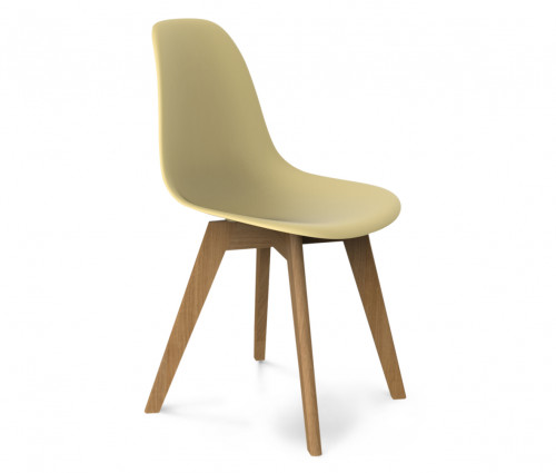 стул dsw бежевый s39 (eames style) в Сыктывкаре