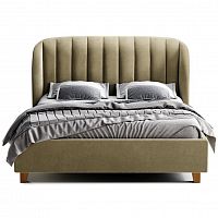 кровать двуспальная 180х200 бежевая tulip в Сыктывкаре