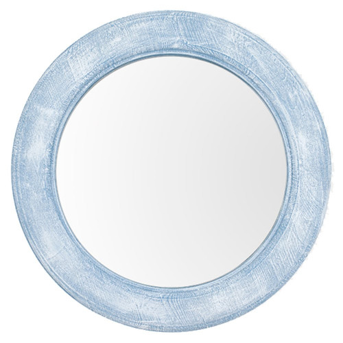 зеркало круглое голубое round window в Сыктывкаре