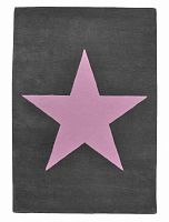 ковер wool star темно-серый-розовый в Сыктывкаре